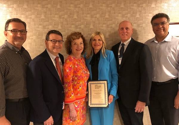 Dr. Harry Hajdemos, Dr. Thor Krebs, Dr. Jean Weigert, RSC Executive Director Linda Kowalski, Dr. Alan Kaye, and Dr. Jeet Sandhu